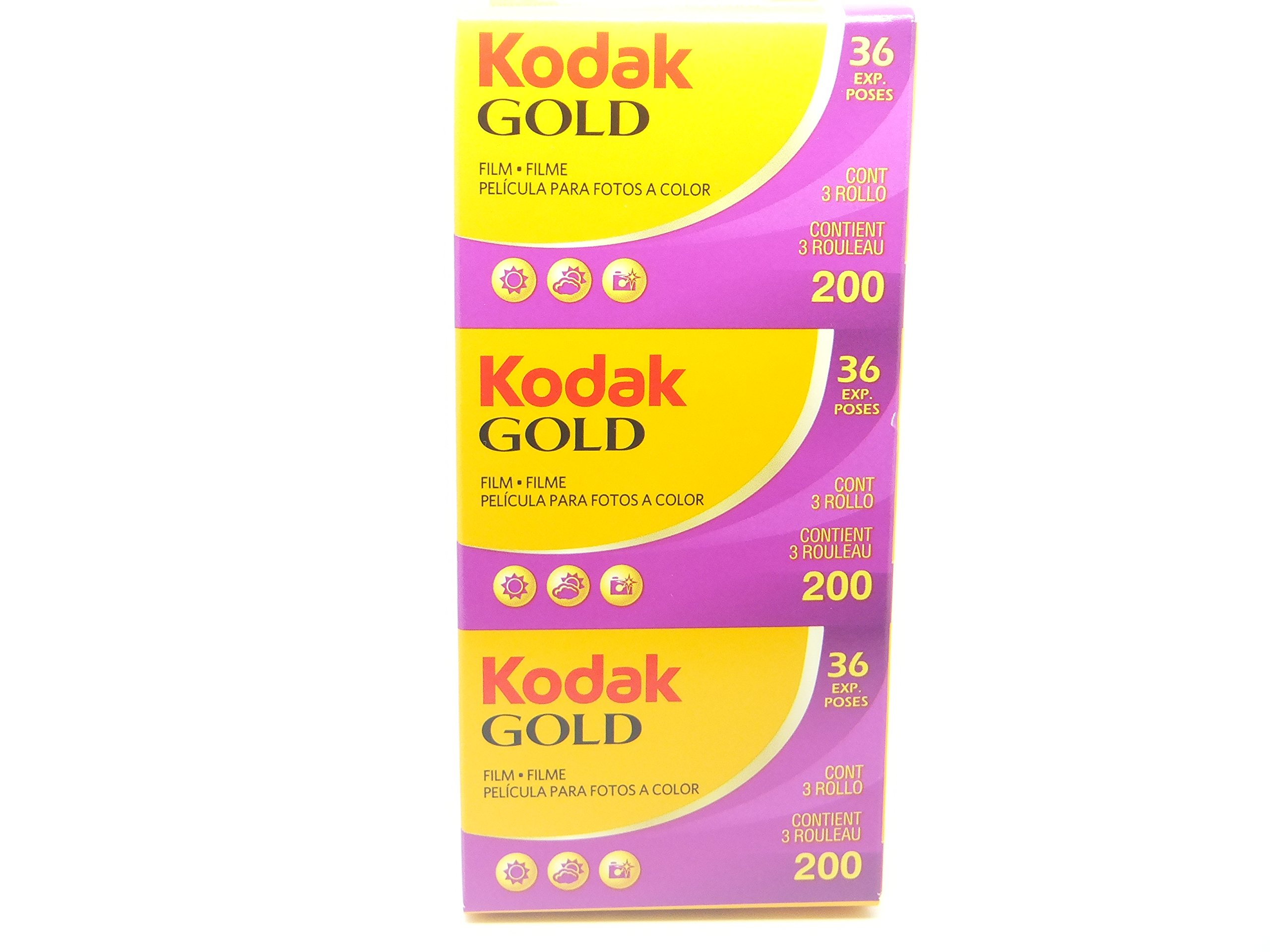 Película Kodak Kodacolor Gold 200 Gb 135-36 Cn 3 P - Venta Internacional.