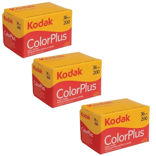 Foto 1 | Película Kodak Colorplus 200 Iso 35 Mm 36 Exposiciones (paquete De 3) - Venta Internacional.