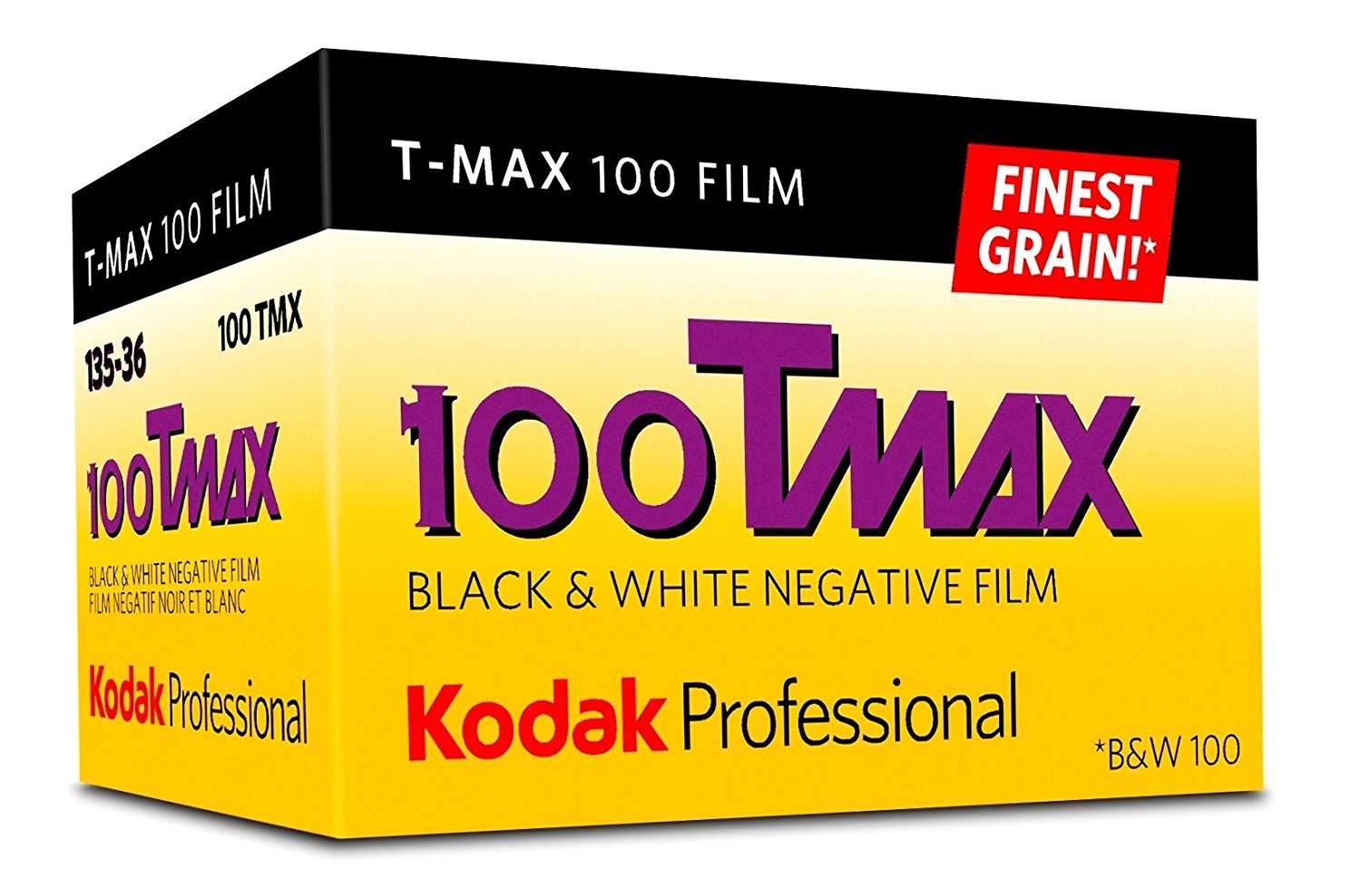Película Kodak Professional 100 Tmax En Blanco Y Negro Iso 100 - Venta Internacional.