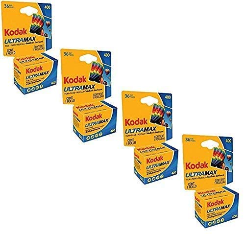 Película Kodak Ultramax 400 Speed 35 Mm 36 Exposiciones X4 - Venta Internacional.