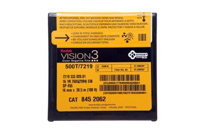 Foto 1 | Película Kodak Vision3 500t/7219 En Color Negativo, 16 Mm, 100 Pies - Venta Internacional.