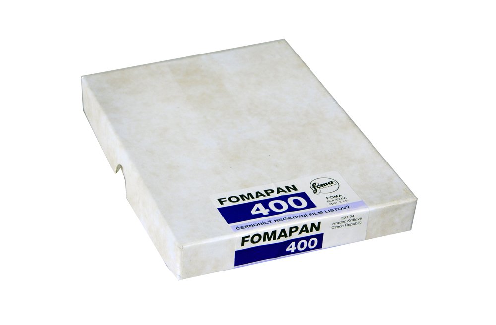Película Foma Fomapan 400 Iso Negativo Blanco Y Negro 4x5 50 Hojas - Venta Internacional.