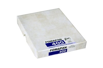 Foto 1 | Película Foma Fomapan 400 Iso Negativo Blanco Y Negro 4x5 50 Hojas - Venta Internacional.
