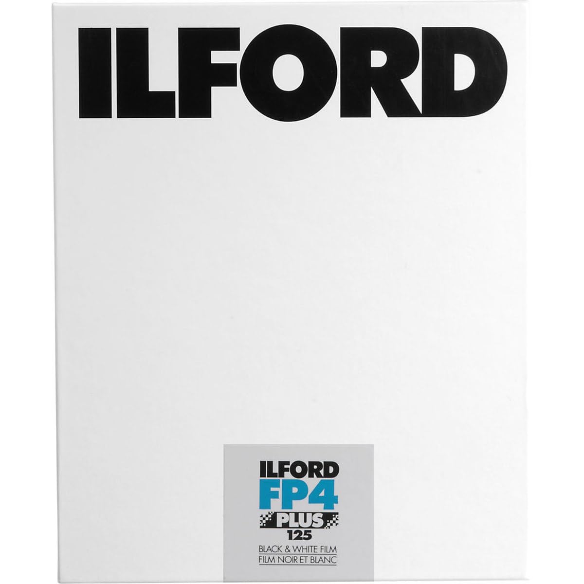 Película Ilford Plan Fp4 Plus En Blanco Y Negro, 20,3 X 25,4 Cm, 25 Hojas - Venta Internacional.