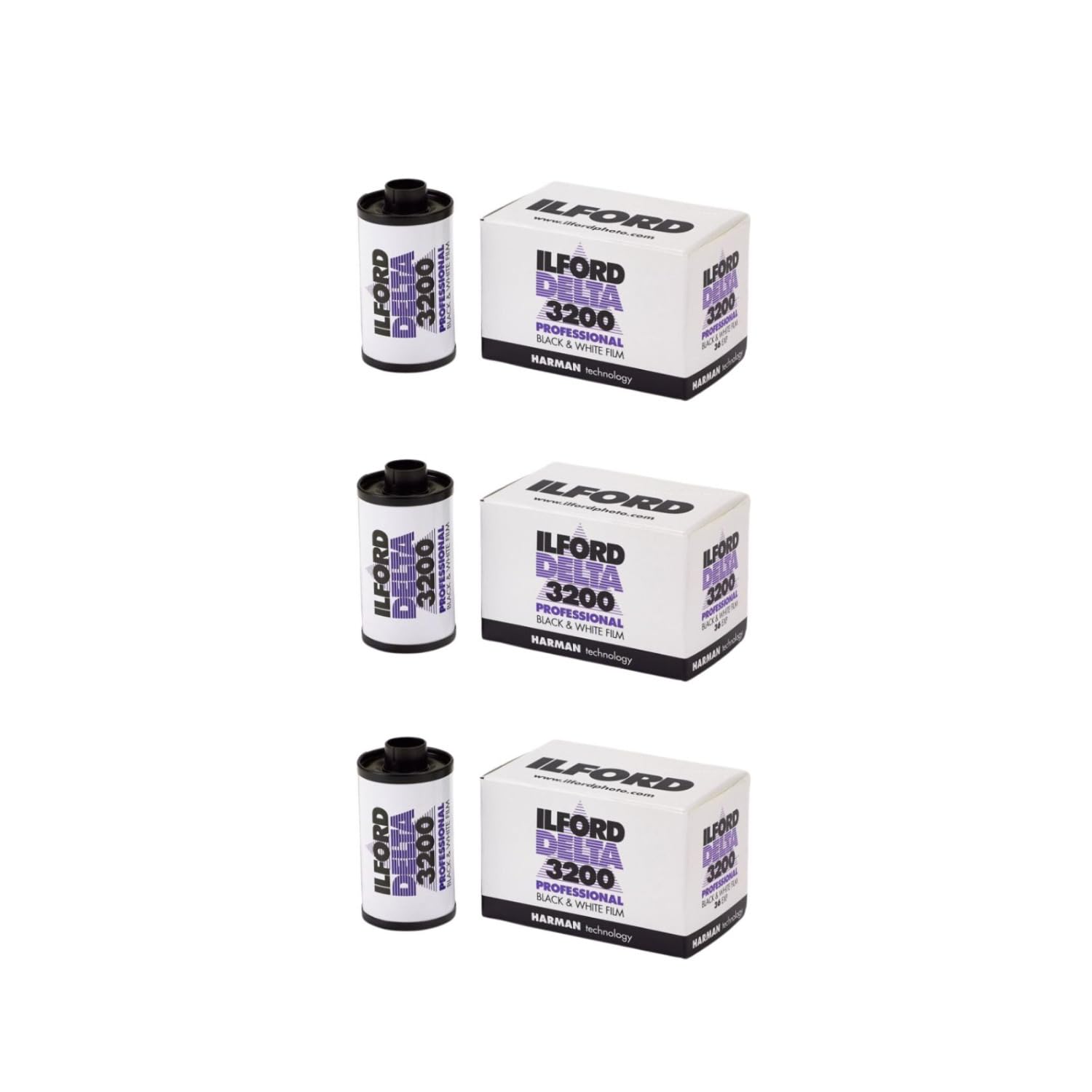 Película Ilford Delta 3200 Professional 35 Mm Iso 3200 36 Exp - Venta Internacional.