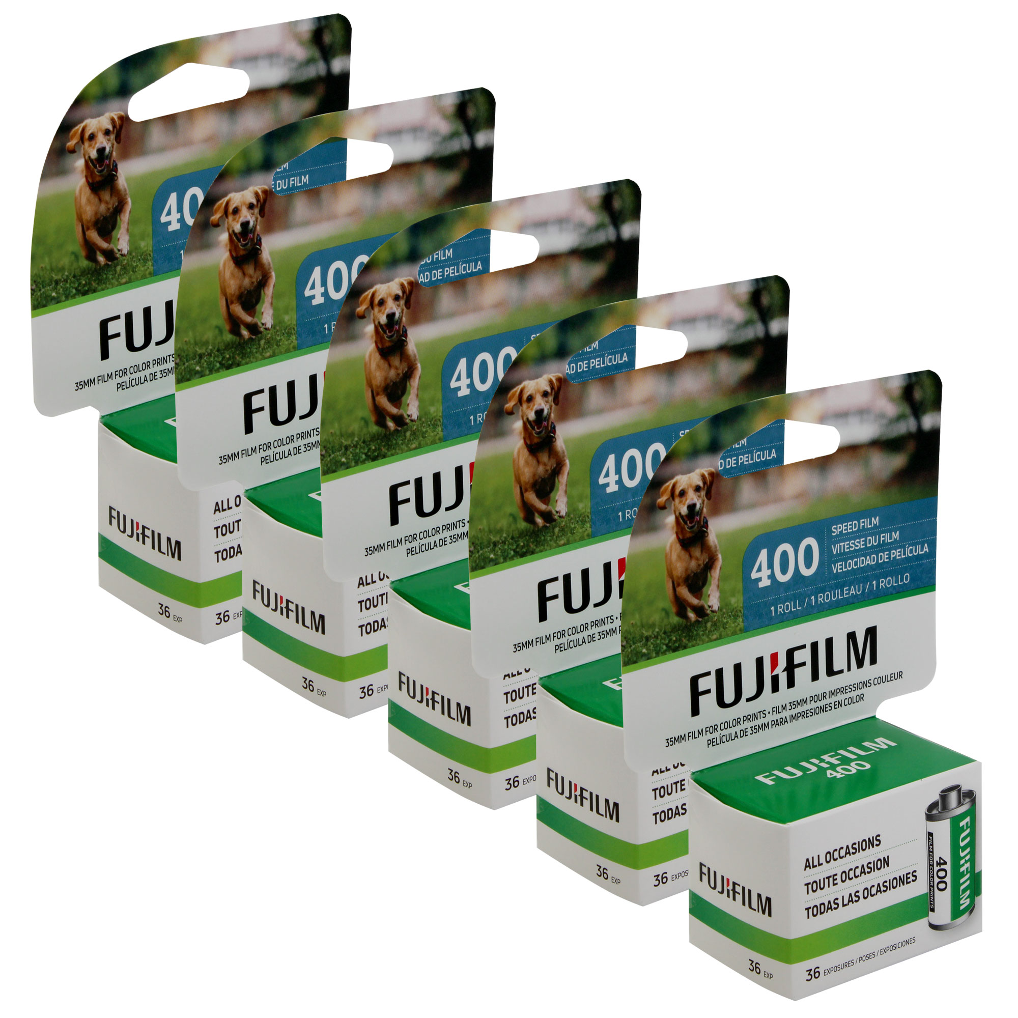 Foto 1 | Película Fujifilm 400 Color Negative 35 Mm 36 Exposiciones X5 - Venta Internacional.