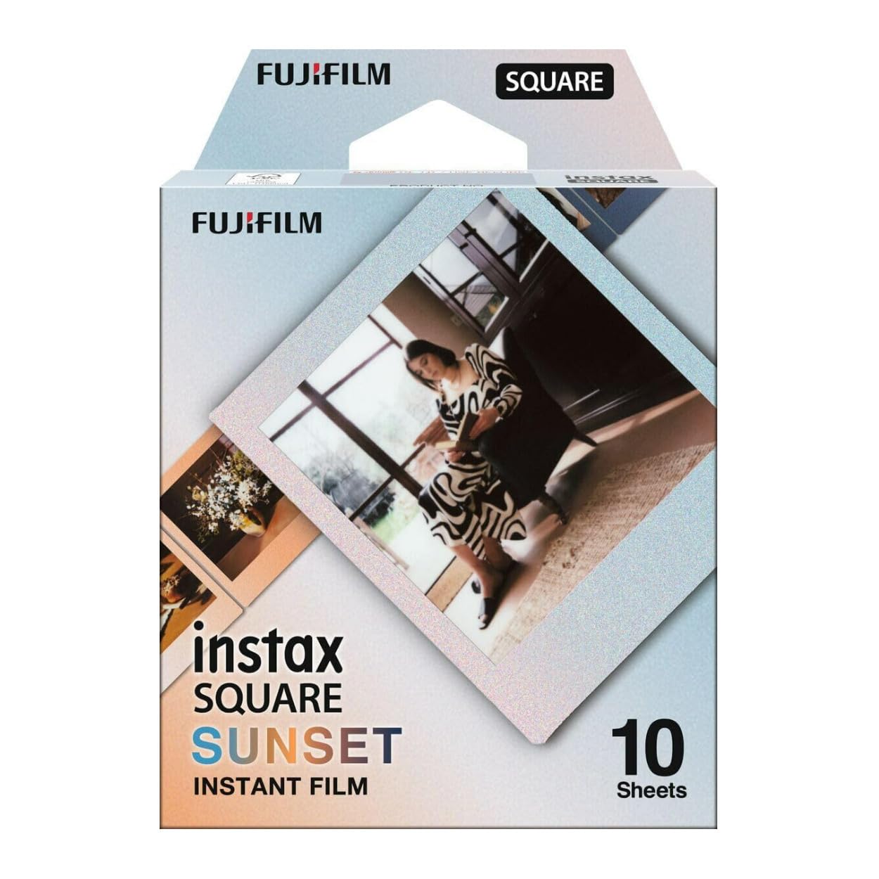 Foto 2 pulgar | Película Instax Square Sunset Fujifilm - 10 Exposiciones - Venta Internacional.