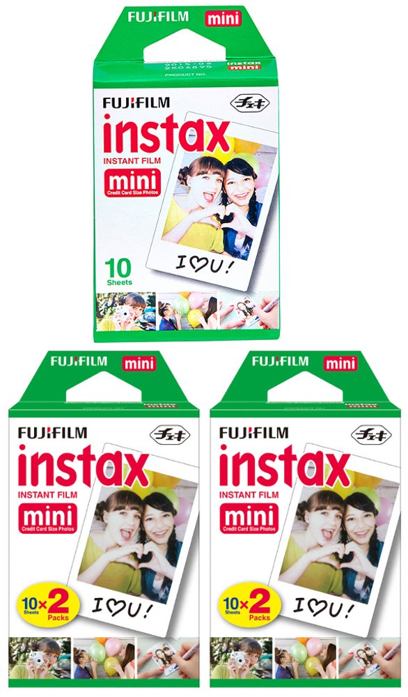 Película Instantánea Fujifilm Instax Mini (blanca) 50 Hojas - Venta Internacional.