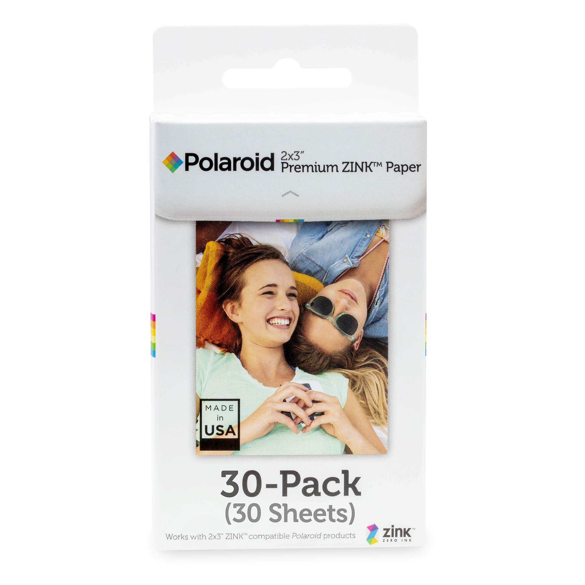 Foto 2 pulgar | Papel Fotográfico Polaroid 2x3 Premium Zink (paquete De 30) Para Menta - Venta Internacional.