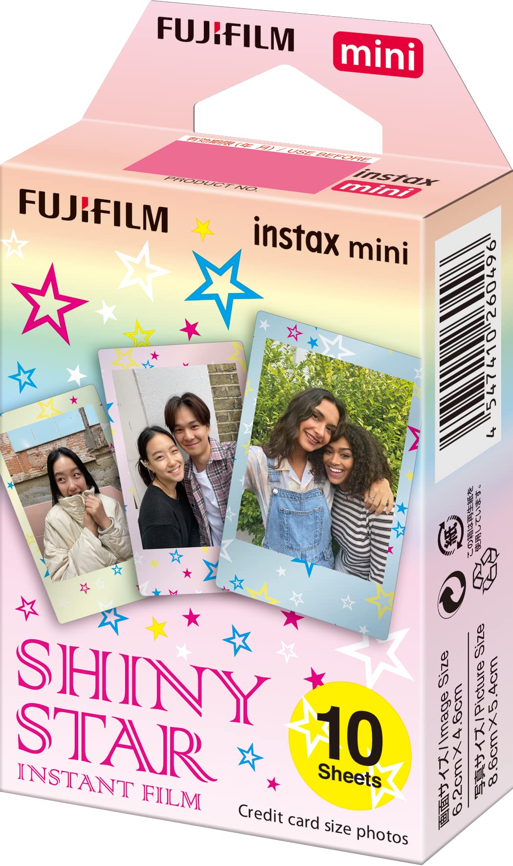 Foto 3 pulgar | Impresiones Instant Film Instax Shiny Star 10 Para Fuji Instax - Venta Internacional.