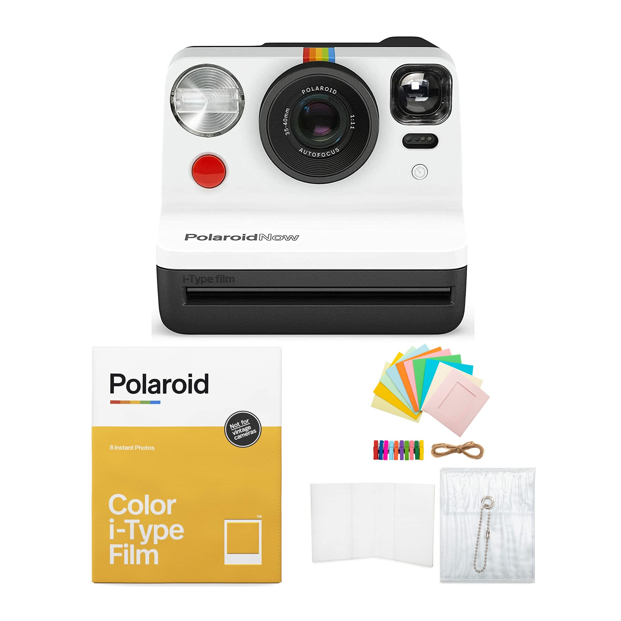 Foto 2 pulgar | Cámara De Película Instantánea Polaroid Originals Now I-type Black - Venta Internacional.