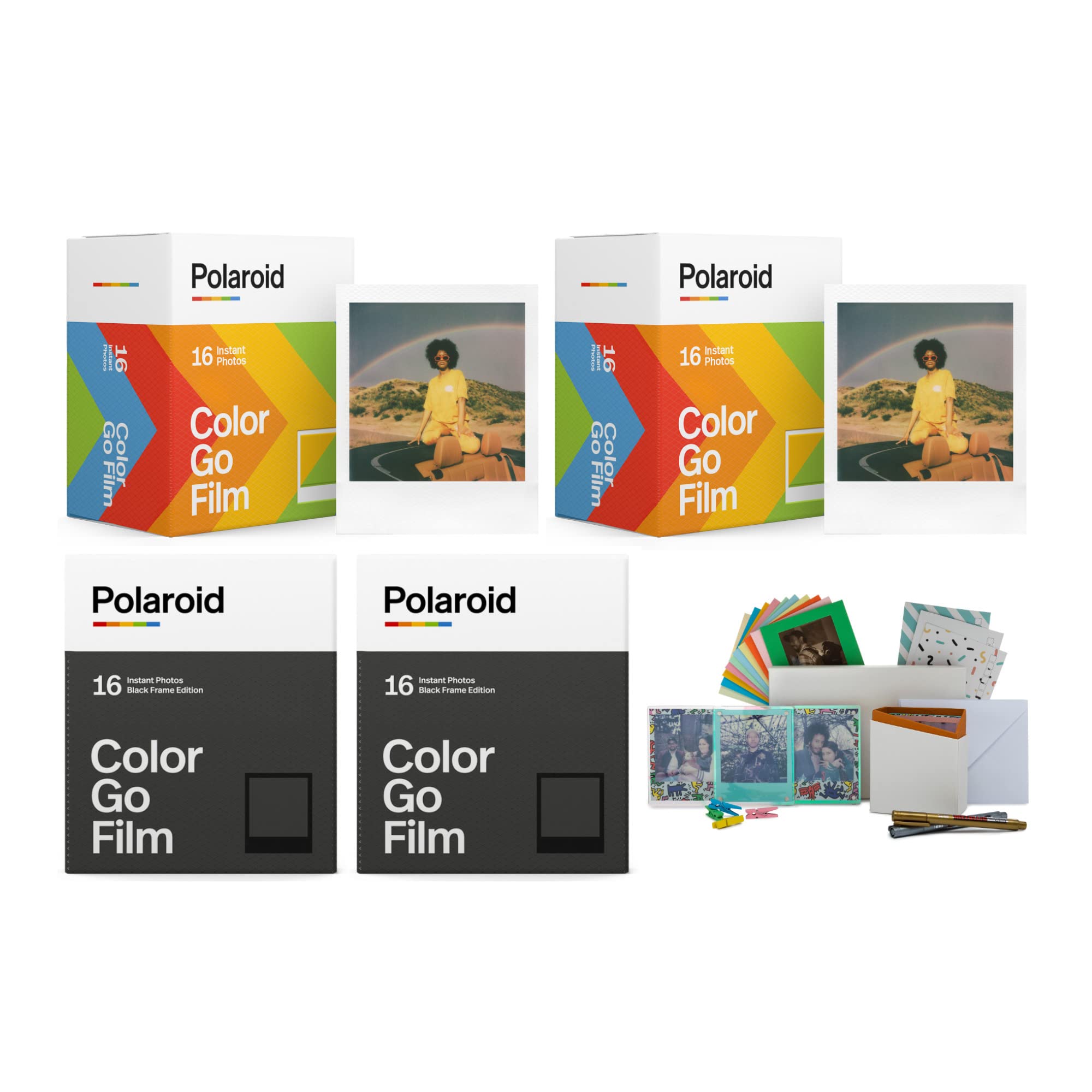 Foto 2 pulgar | Film Polaroid Originals Go Color Classic, Paquete De 2, Paquete De 2 En Negro - Venta Internacional.