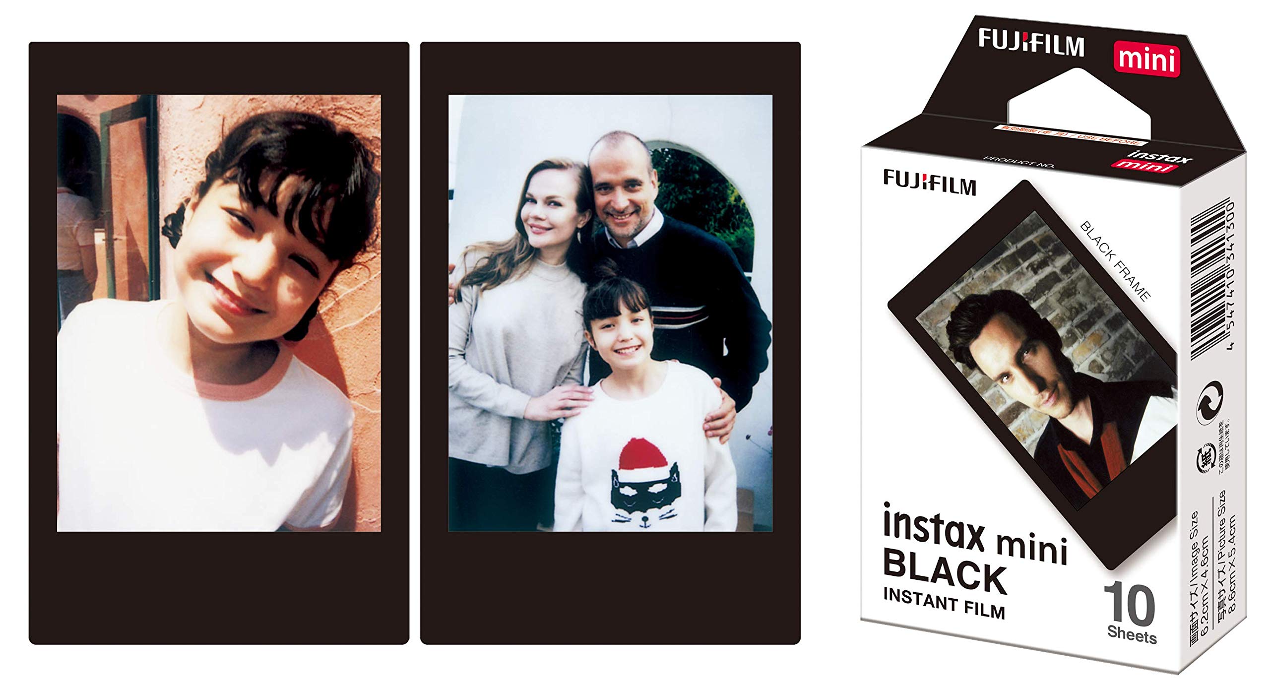Foto 3 | Película Instax Mini Black Fujifilm - 10 Exposiciones - Venta Internacional.