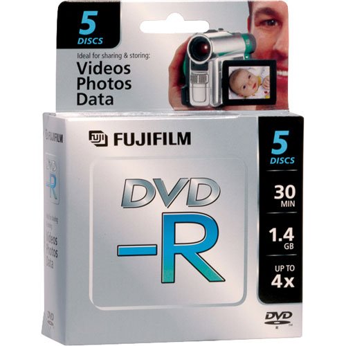 Foto 2 pulgar | Discos Dvd-r Fujifilm Mini Para Videocámaras De 8 Cm, Velocidad De Escritura 4x - Venta Internacional.