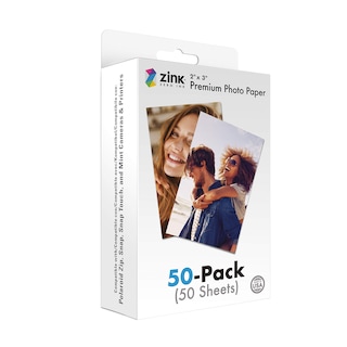 Foto 1 | Papel Fotográfico Zink 2x3 Premium, Paquete De 50 Unidades Para Cámaras Polaroid - Venta Internacional.