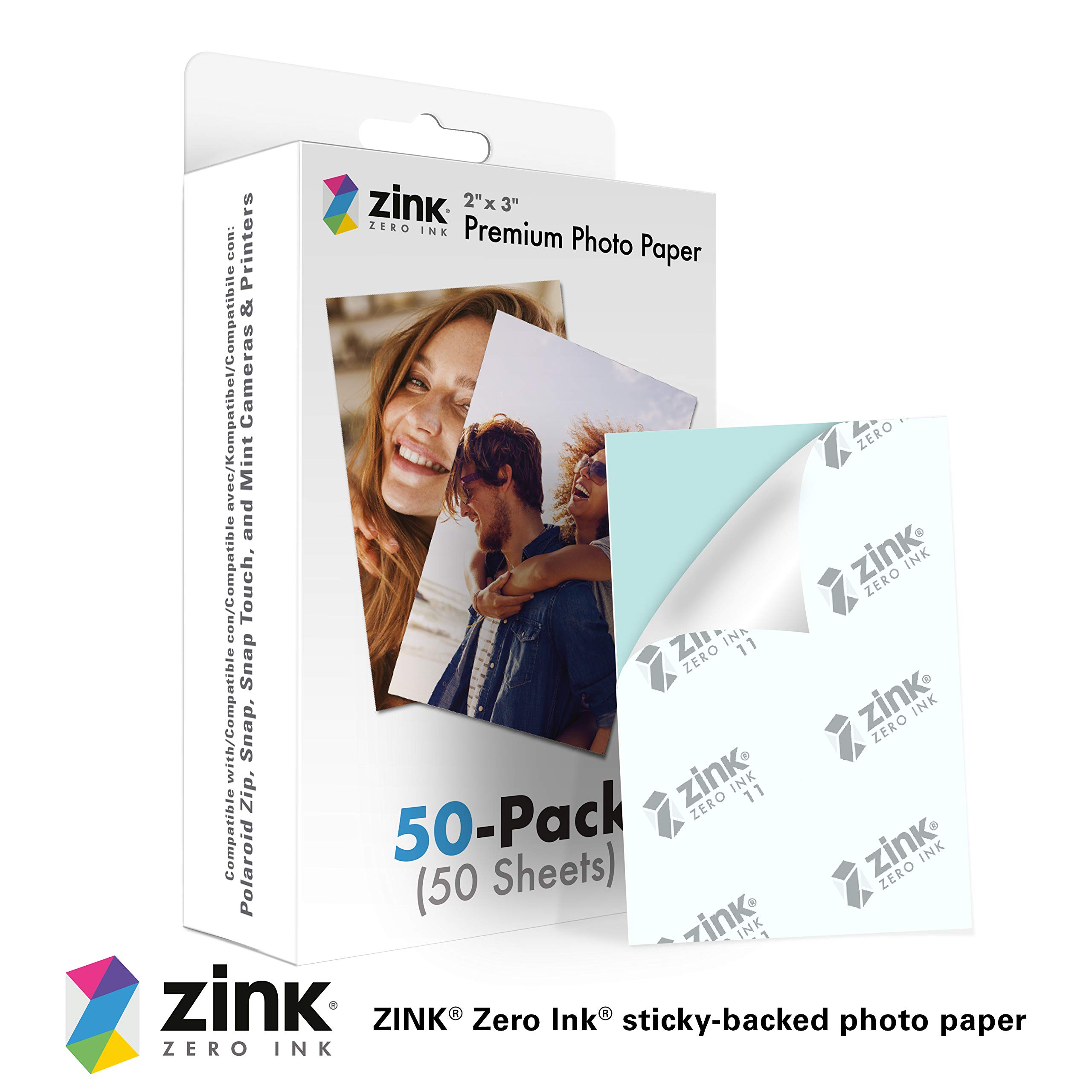 Foto 3 pulgar | Papel Fotográfico Instantáneo Zink 2x3 Premium (paquete De 150) Para Polaroid - Venta Internacional.