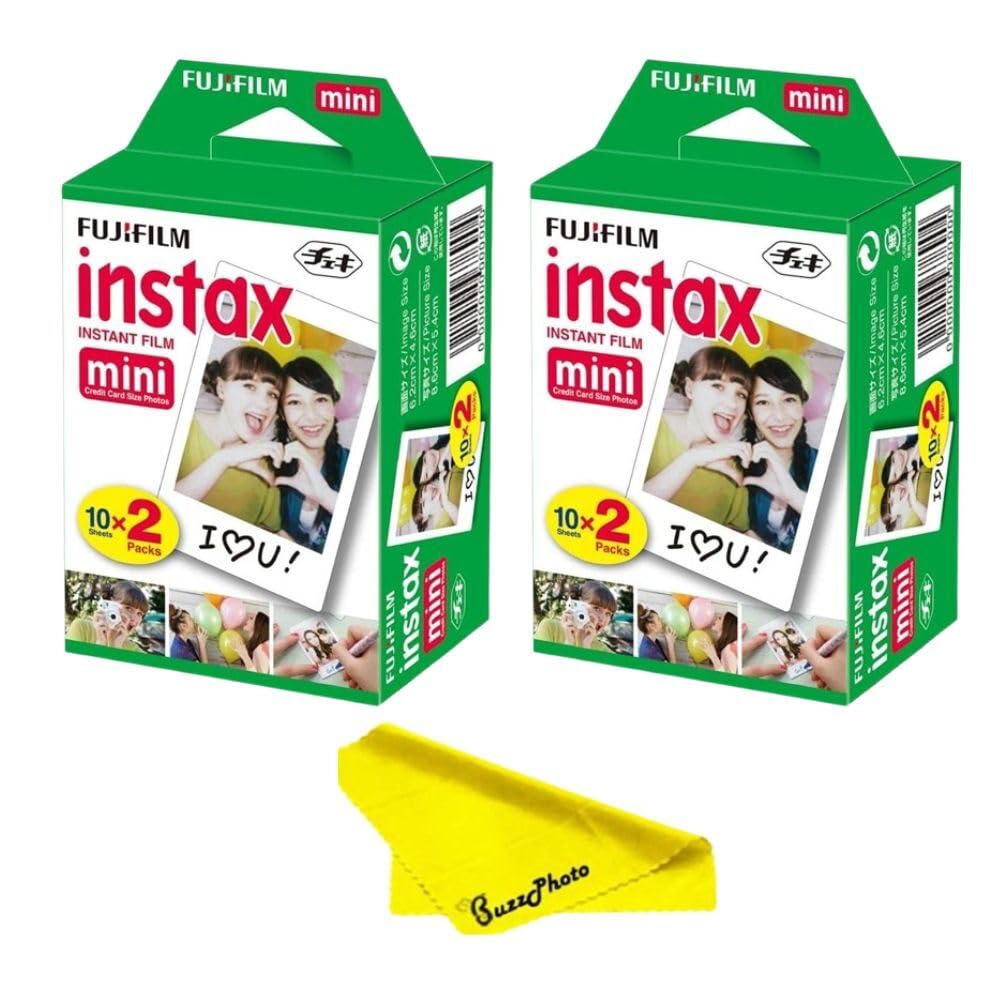 Foto 2 pulgar | Película Para Cámara Instantánea Fujifilm Instax Mini, Paquete Doble (40) - Venta Internacional.