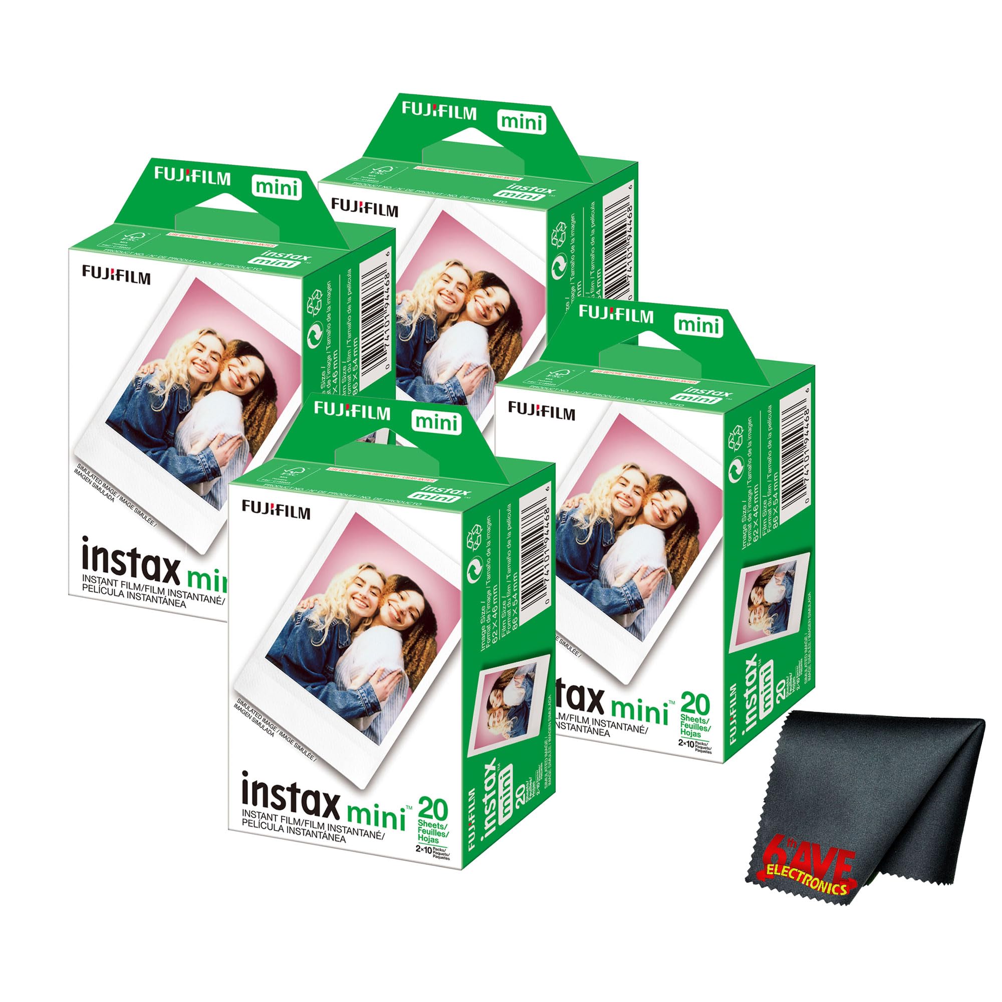 Foto 2 pulgar | Cámara Instantánea Fujifilm Instax Mini Con Película 80 Y Tela - Venta Internacional.