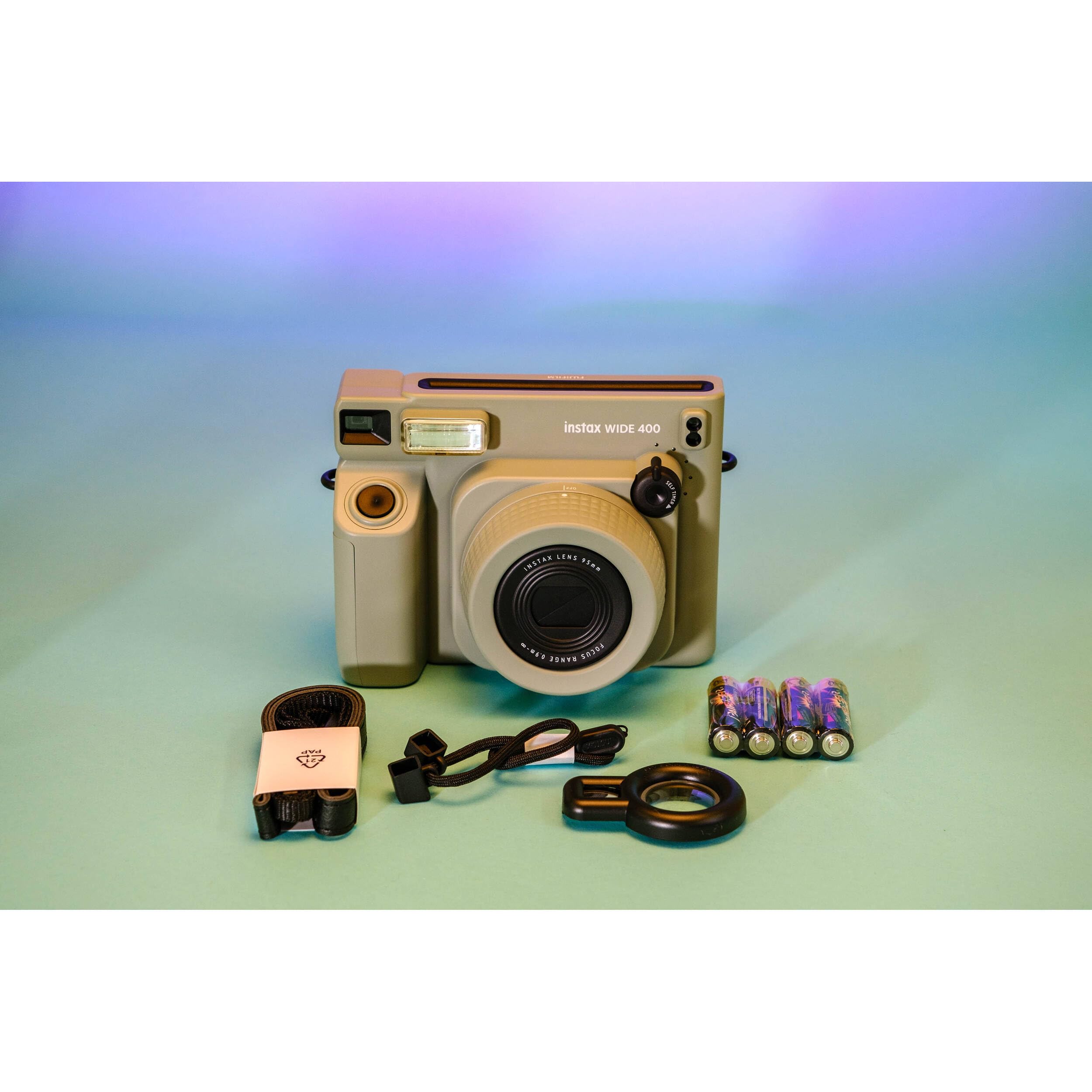 Foto 6 pulgar | Paquete De Cámara De Película Instantánea Fujifilm Instax Wide 400 - Venta Internacional.