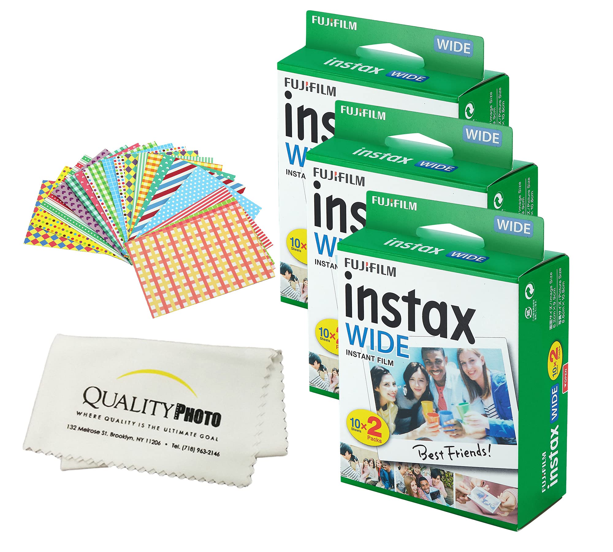 Foto 2 pulgar | Película Instantánea Fujifilm Instax Wide 80 Hojas Para Cámaras - Venta Internacional.