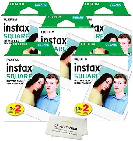 Foto 1 | Película Instantánea Fujifilm Instax Square 100 Exposures + Cloth - Venta Internacional.