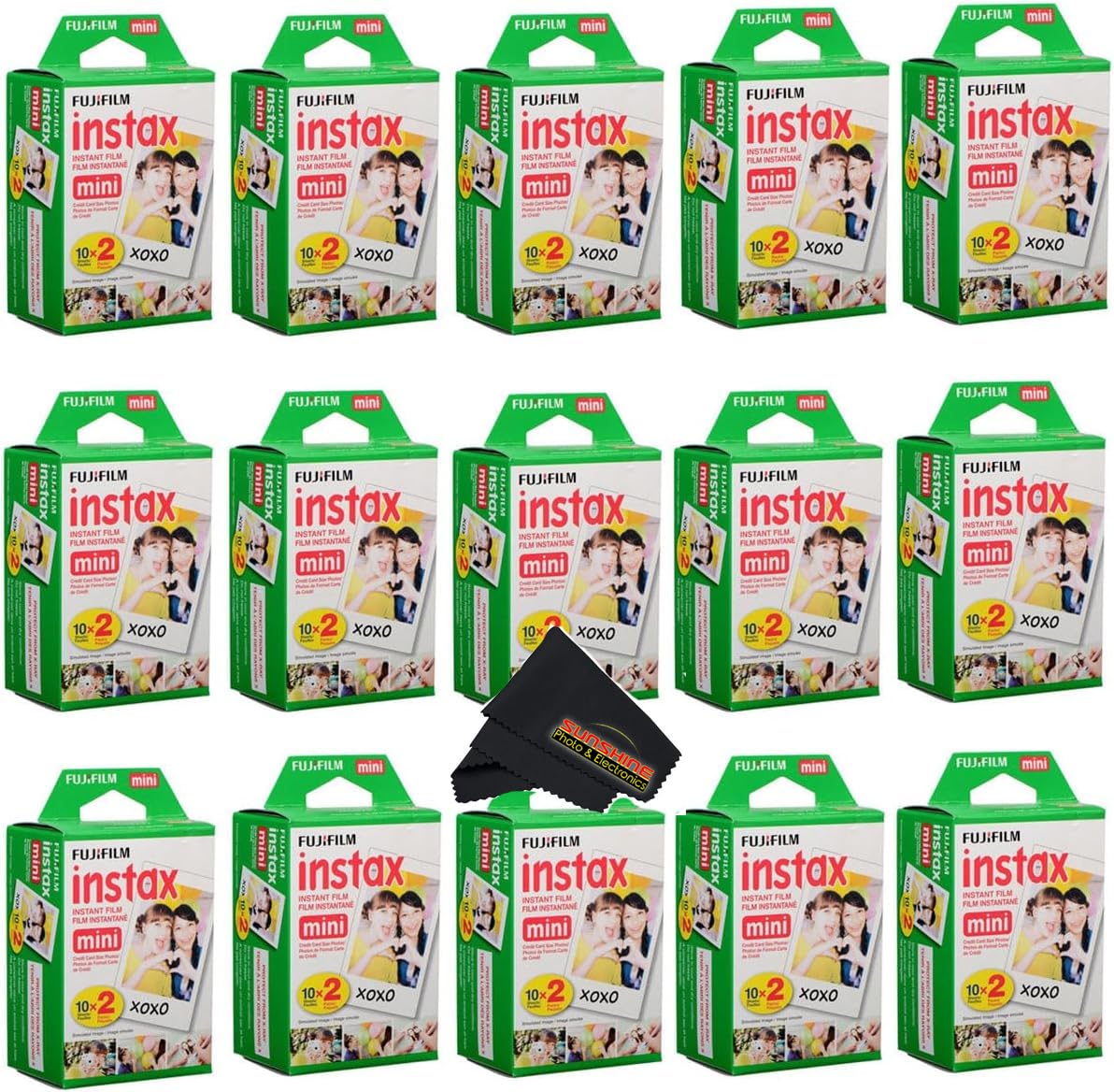 Foto 2 pulgar | Paquete De Películas Para Cámara Instantánea Fujifilm Instax Mini (15 X 300 Hojas) - Venta Internacional.