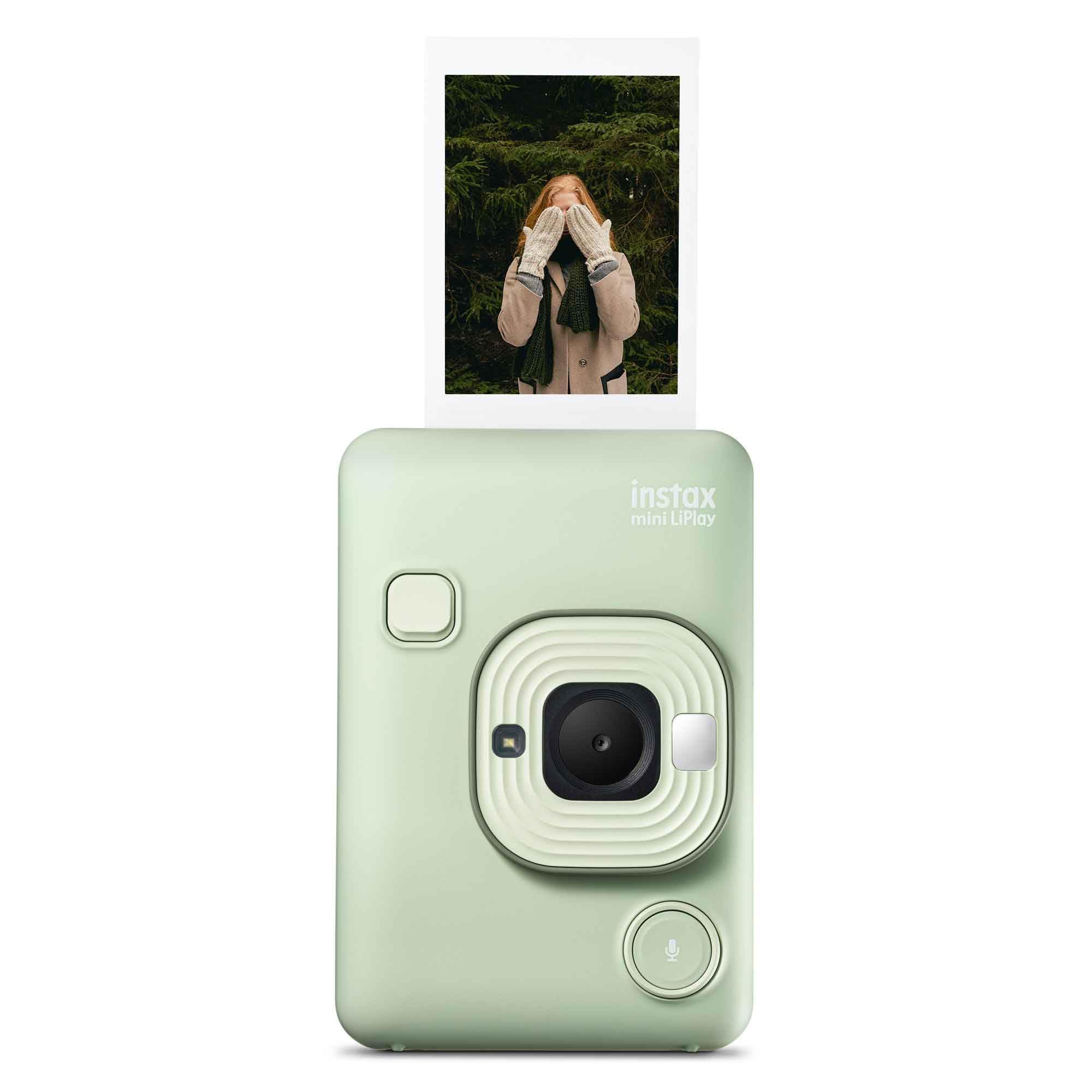 Foto 4 pulgar | Cámara Fujifilm Instax Mini Liplay Hybrid Con 20 Películas, Color Verde - Venta Internacional.