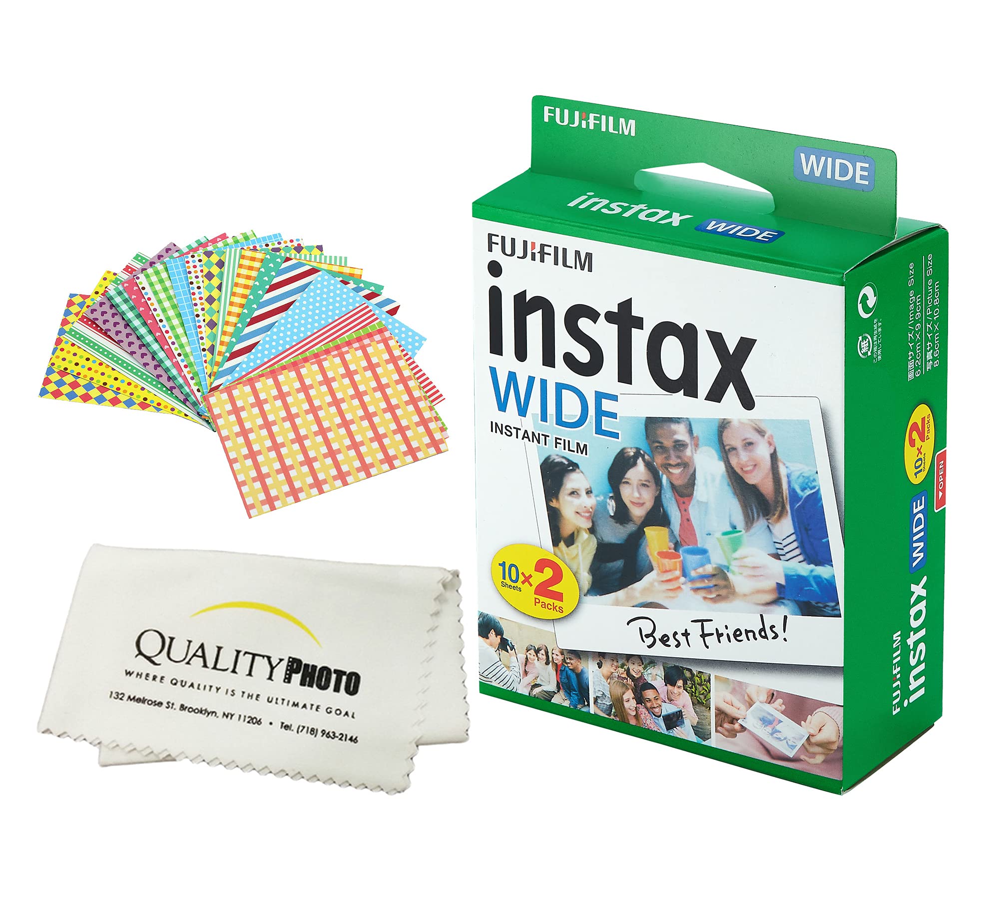 Foto 2 pulgar | Película Instantánea Fujifilm Instax Wide 80 Hojas Para Cámaras - Venta Internacional.
