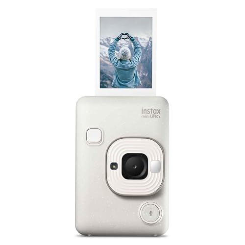 Foto 4 pulgar | Cámara Fujifilm Instax Mini Liplay Hybrid Con 20 Películas, Color Blanco - Venta Internacional.