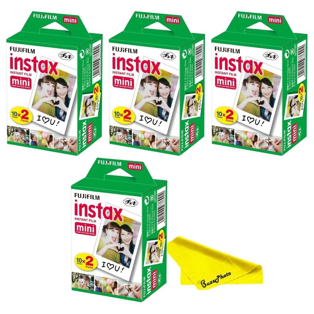 Foto 2 pulgar | Película Para Cámara Instantánea Fujifilm Instax Mini, Paquete Doble (80 Hojas) - Venta Internacional.
