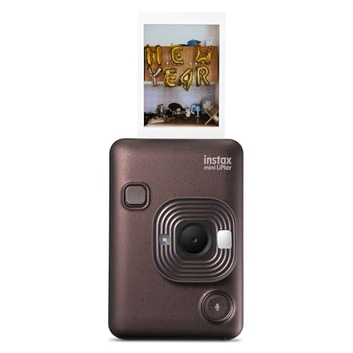 Foto 4 pulgar | Cámara Fujifilm Instax Mini Liplay Hybrid Con 20 Películas Deep Bronze - Venta Internacional.