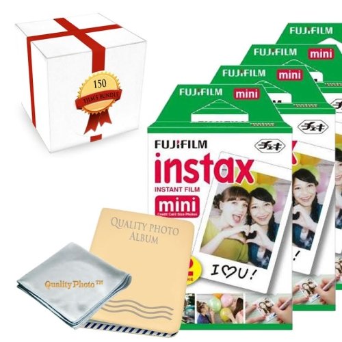 Foto 1 | Paquete De Películas Fujifilm Instax Mini 15 X 10 + Álbum De Fotos + Tela - Venta Internacional.