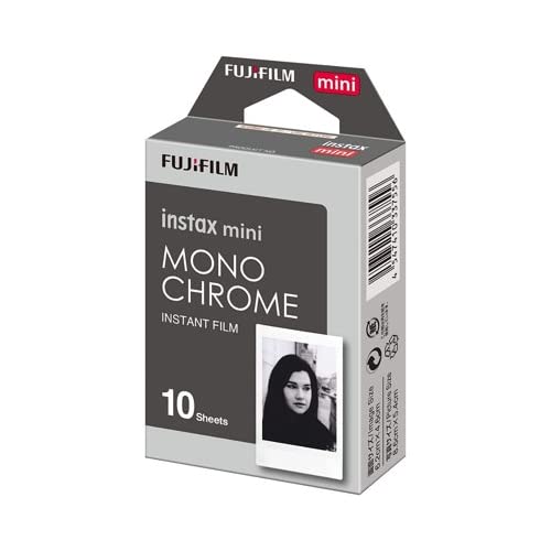 Foto 5 pulgar | Película Fujifilm Instax Mini Monocromática, 10 Exposiciones X 5 Unidades - Venta Internacional.