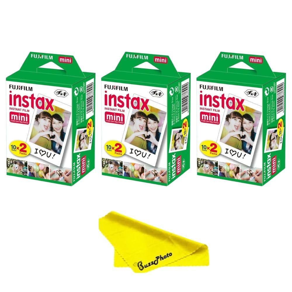 Foto 2 pulgar | Película Para Cámara Instantánea Fujifilm Instax Mini, Paquete Doble X6 - Venta Internacional.