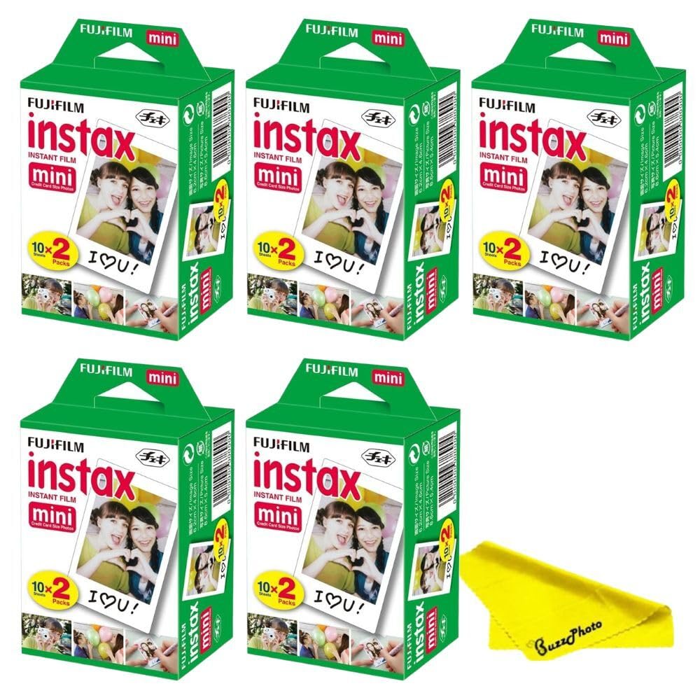 Foto 2 pulgar | Película Para Cámara Instantánea Fujifilm Instax Mini, Paquete Doble X5 - Venta Internacional.