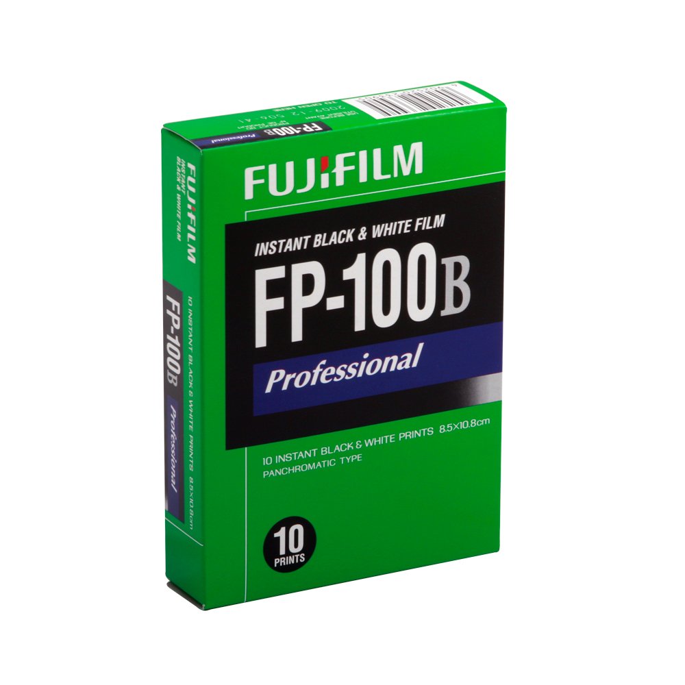 Foto 2 pulgar | Película Fujifilm Fp-100b Professional Instant B&n De 8,3 X 10,8 Cm - Venta Internacional.