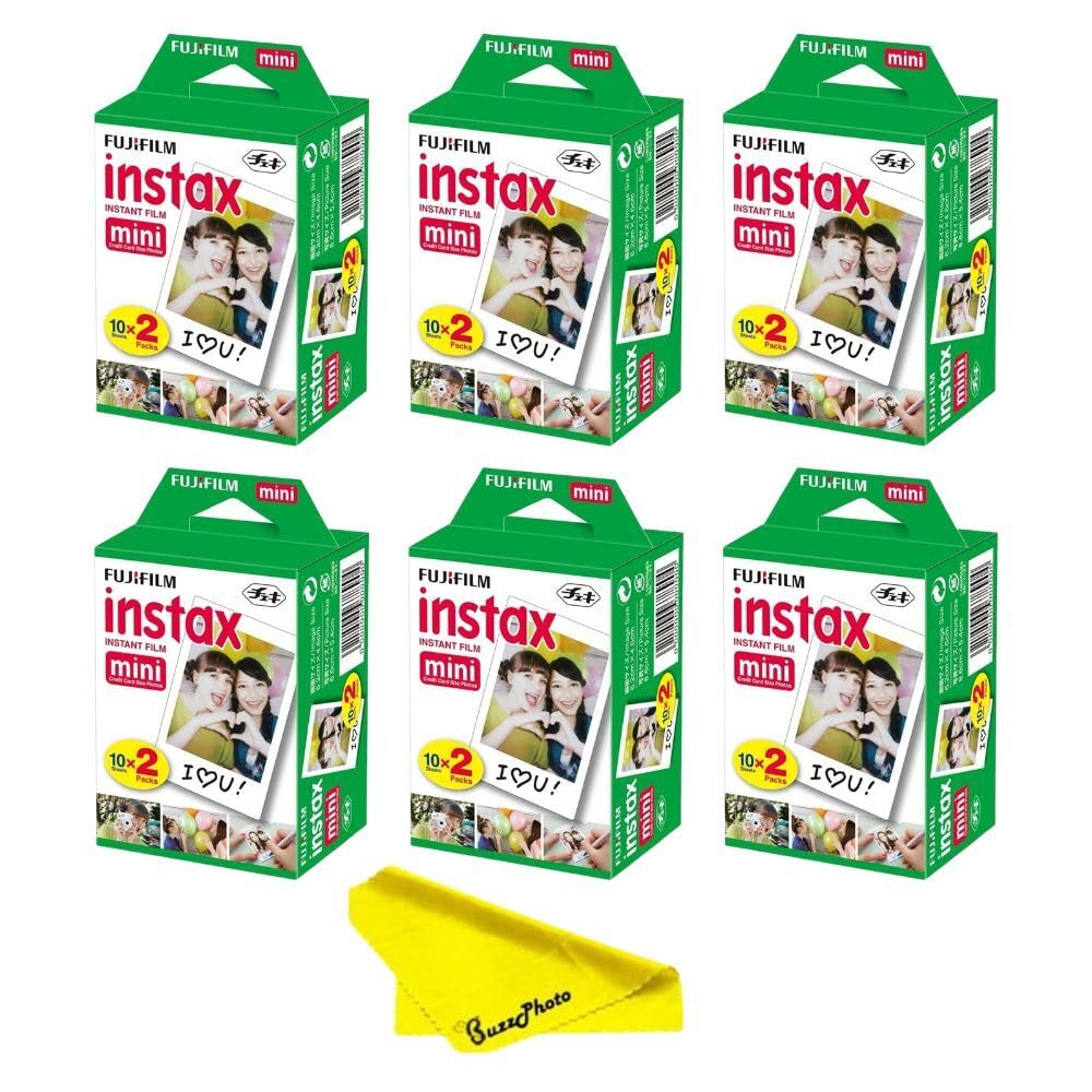 Foto 2 pulgar | Película Para Cámara Instantánea Fujifilm Instax Mini, Paquete Doble X6 - Venta Internacional.