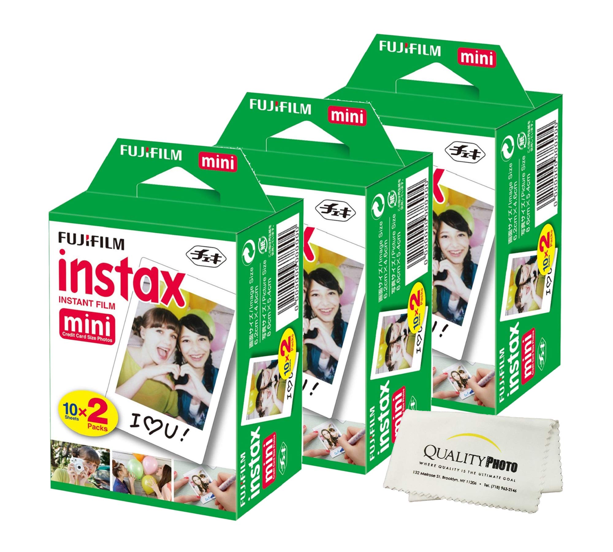 Foto 2 pulgar | Película Instantánea Fujifilm Instax Mini, Paquete De 6 (60 Hojas) - Venta Internacional.