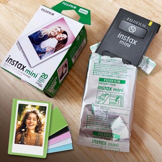 Foto 2 | Película, Marcos Magnéticos Y Tela De Microfibra Fujifilm Mini Instax - Venta Internacional.