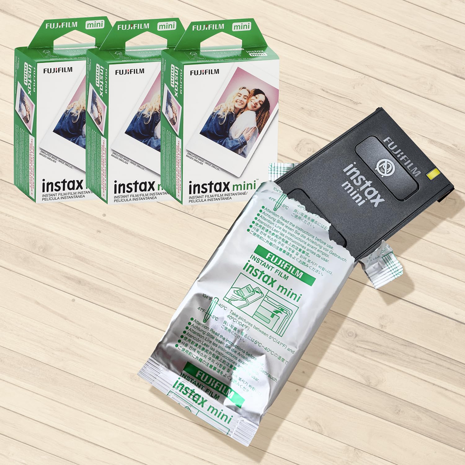 Foto 3 pulgar | Kit De Accesorios Para Cámara Fujifilm Instax Mini 8 Con 60 Películas - Venta Internacional.