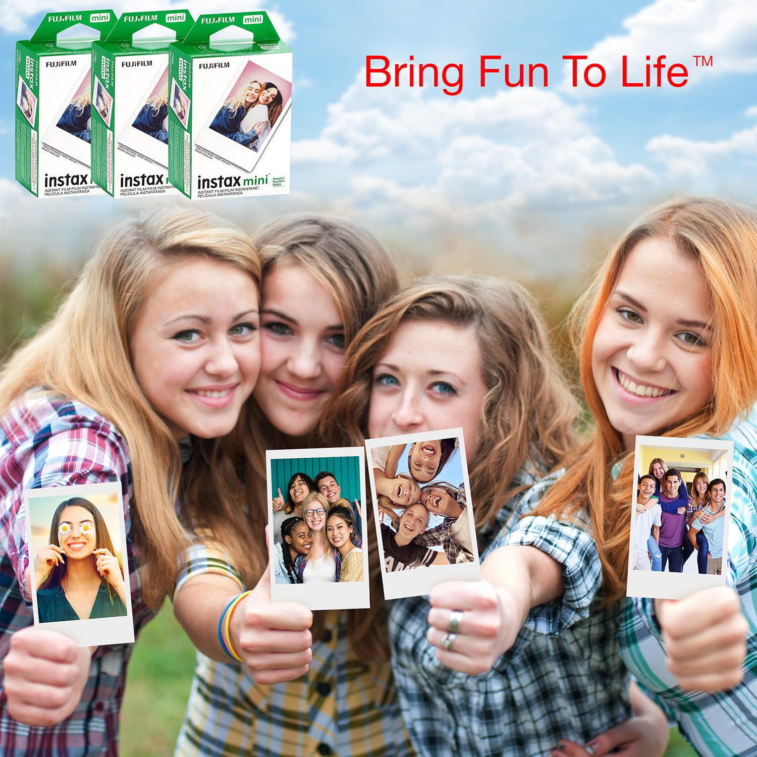 Foto 5 pulgar | Kit De Accesorios Para Cámara Fujifilm Instax Mini 8 Con 60 Películas - Venta Internacional.