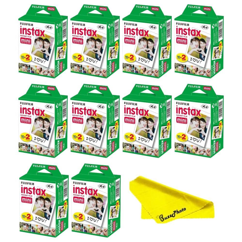 Foto 2 pulgar | Película Para Cámara Instantánea Fujifilm Instax Mini, Paquete Doble De 200 Hojas - Venta Internacional.