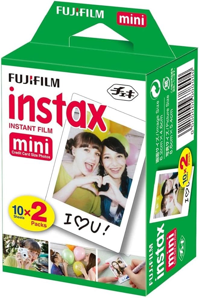 Foto 3 pulgar | Película Para Cámara Instantánea Fujifilm Instax Mini, Paquete Doble X8 - Venta Internacional.