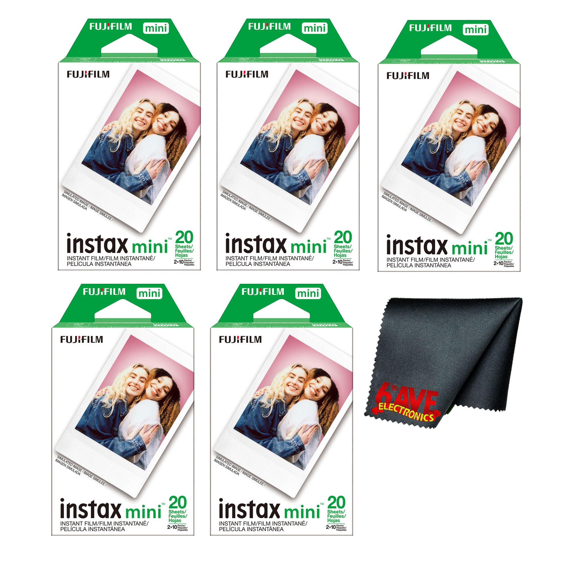 Foto 2 pulgar | Cámara Instantánea Fujifilm Instax Mini Con 100 Películas Y Tela - Venta Internacional.