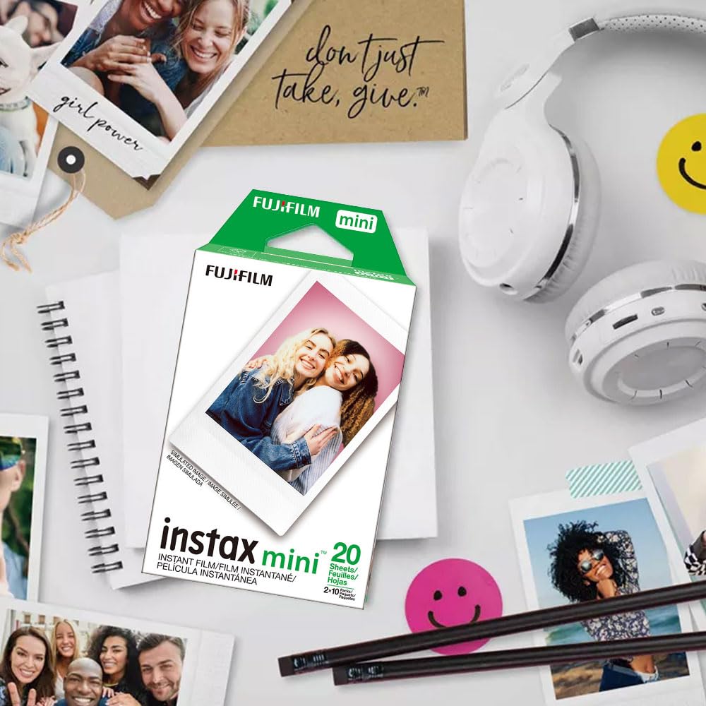 Foto 4 pulgar | Cámara Instantánea Fujifilm Instax Mini Con 100 Películas Y Tela - Venta Internacional.
