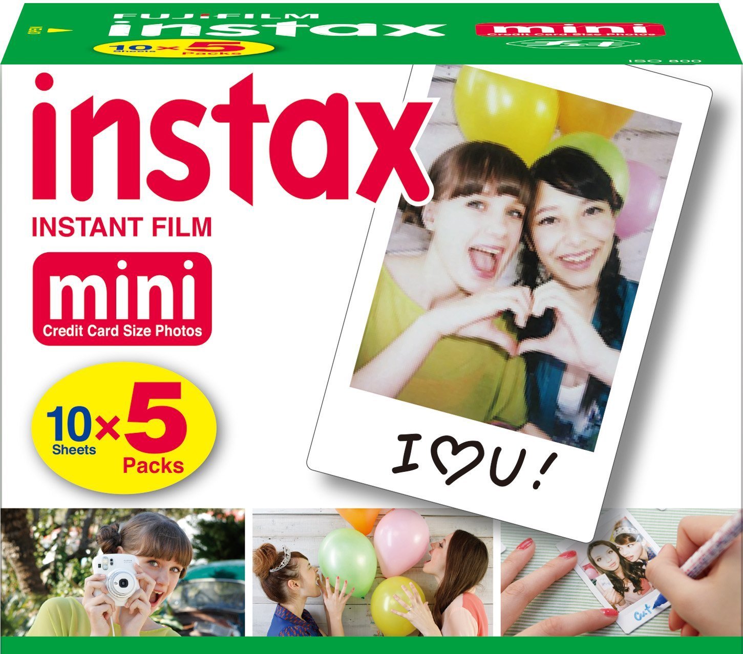Foto 3 pulgar | Película Fujifilm Instax Mini Instant (150 Hojas) - Venta Internacional.