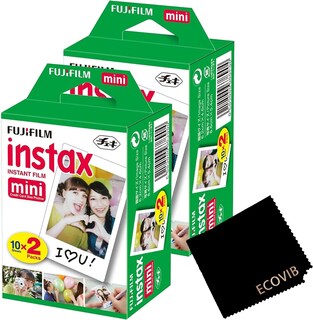 Foto 1 | Películas Instantáneas Fujifilm Mini 40 Expositions 2 Piezas - Venta Internacional