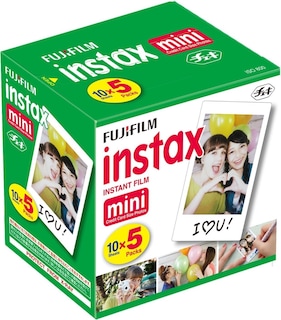 Foto 1 | Película Instantánea Fujifilm Instax Mini, Paquete De 10 Hojas X 5 (50) - Venta Internacional.