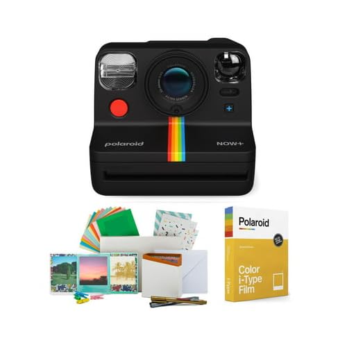 Foto 2 pulgar | Cámara De Película Instantánea Polaroid Now, Segunda Generación, I-type, Negra - Venta Internacional.