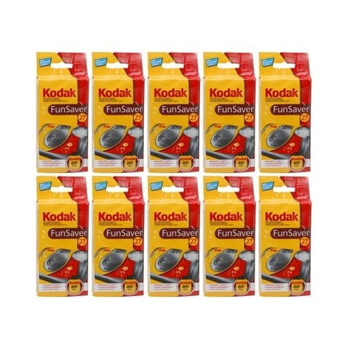 Foto 3 pulgar | Cámara Kodak Fun Saver De Un Solo Uso, Paquete De 10 Con Paquete De 10 Artículos - Venta Internacional.